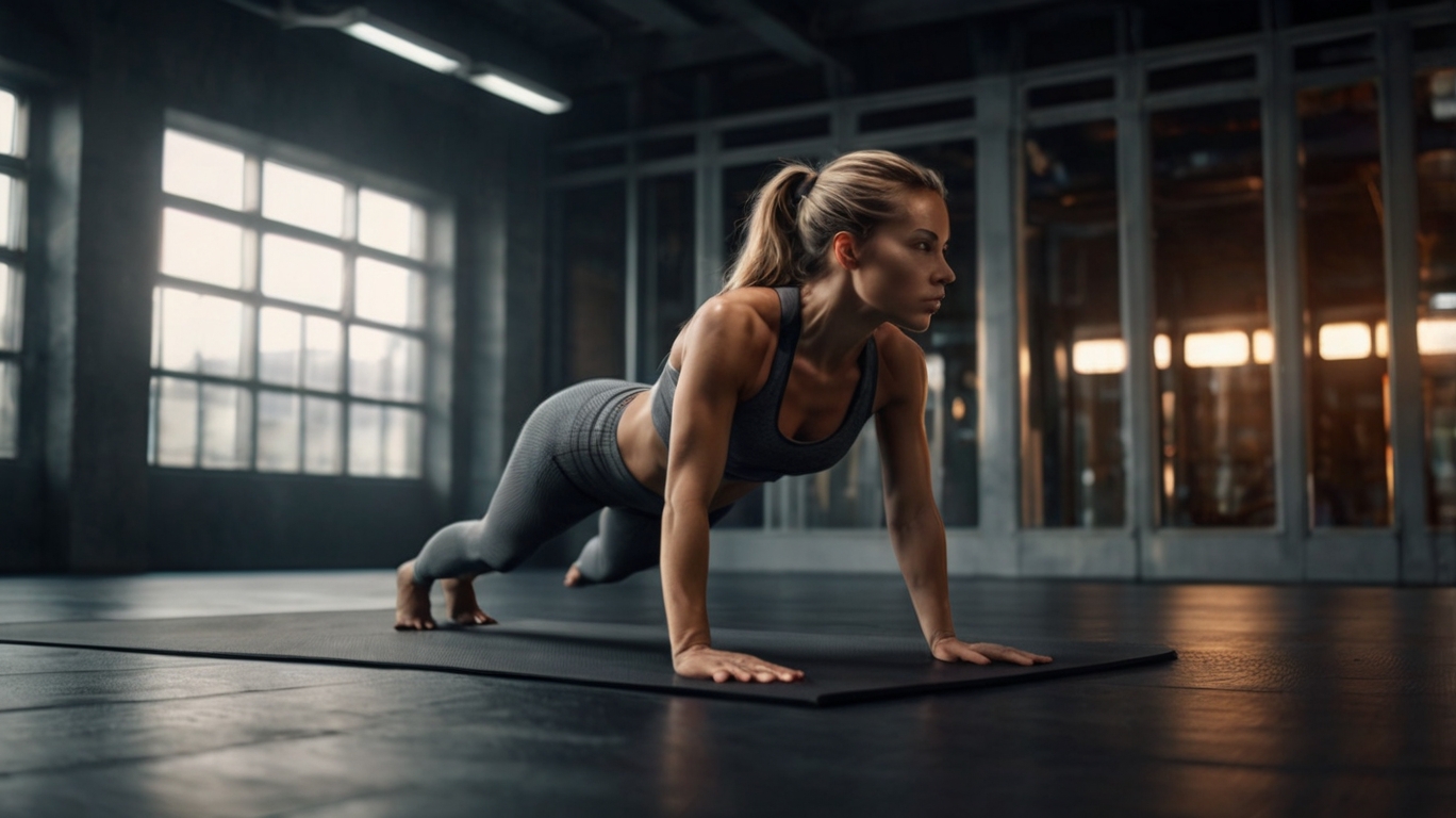 Pratica yoga in un ambiente naturale
